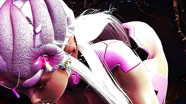 Ass, Anal Beads, Anal, Alien, Busty, 3D