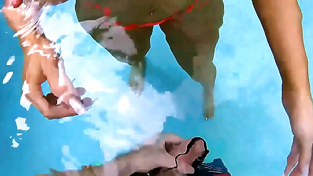 Cock, Blowjob, Pool, Tits, POV (Point Of View), Taboo